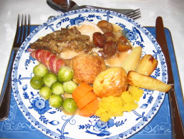 Christmas dinner